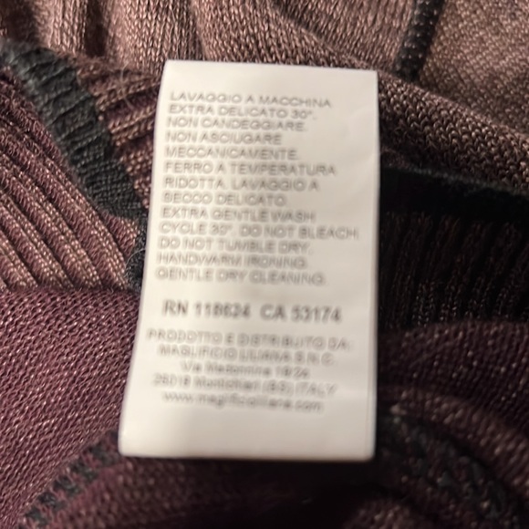 NWT Montechiaro Sweater size 54 - Picture 12 of 12
